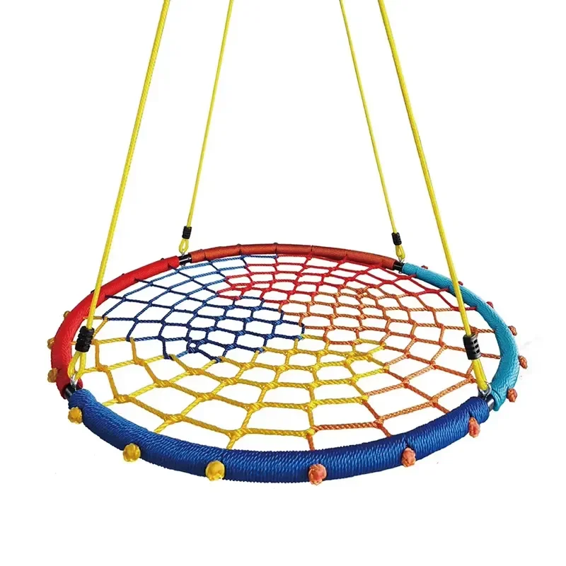 for  Outdoor Mesh Nest Children's Swing Seat  Strong Rope Available in Various Colors