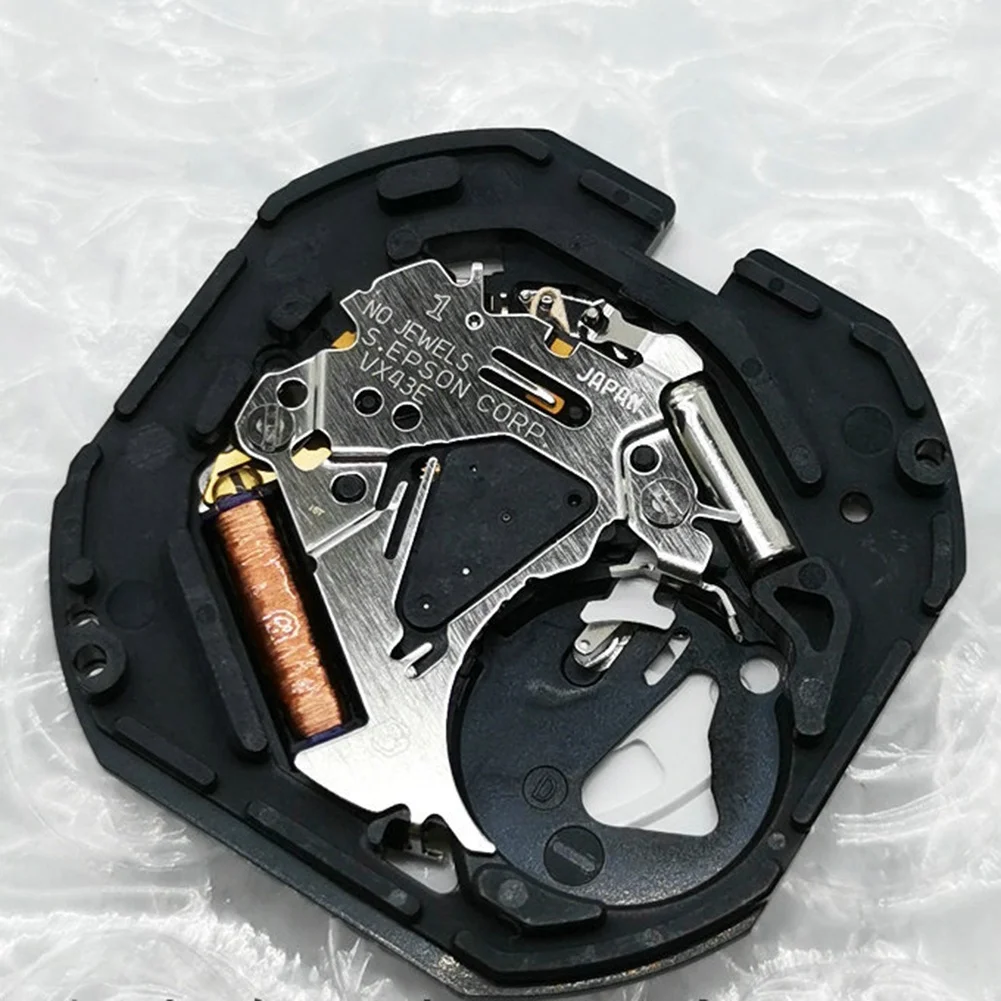 

Watch Movement for Japanese VX43E Movement VX43 Three-Pin Double Calendar Window Quartz Movement with Battery SSQ