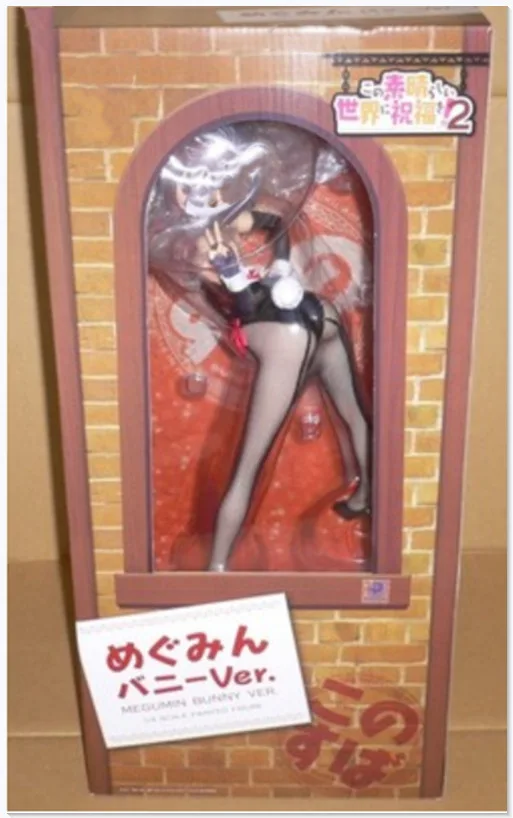 

1/4 Anime Megumin Bunny girl Blessings for a better world Action FigureGirls Doll Toys