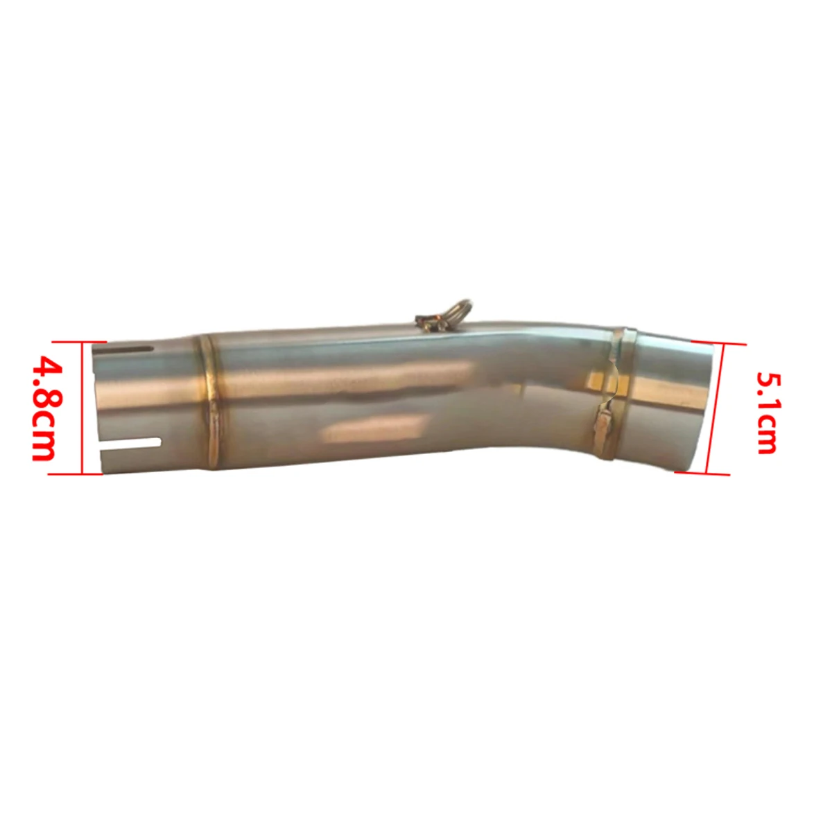 Motorcycle Exhaust Mid Link Connect Pipe Modified Replacement Parts For Honda CB400 SF Super Four Street Bike view 2