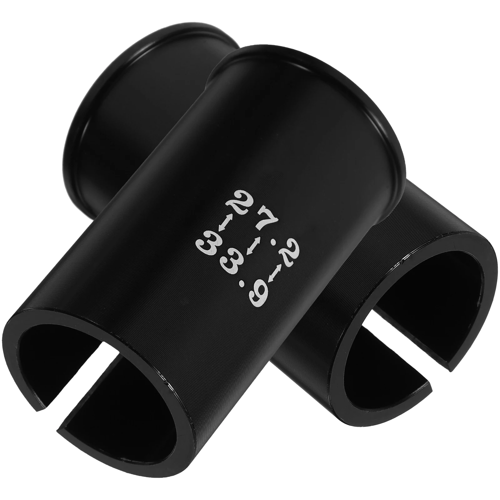 

2Pcs Seatpost Adapter Shim for 27.2mm to 30.9mm CNC Anodized Aluminum Alloy Bike Seat Tube Converter Durable Easy Use