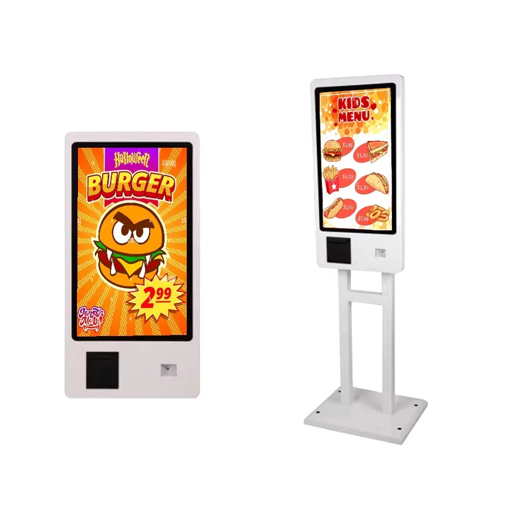 Order & Payment Self-Service Terminal | Multi-Function Restaurant Kiosk Factory Direct Sales
