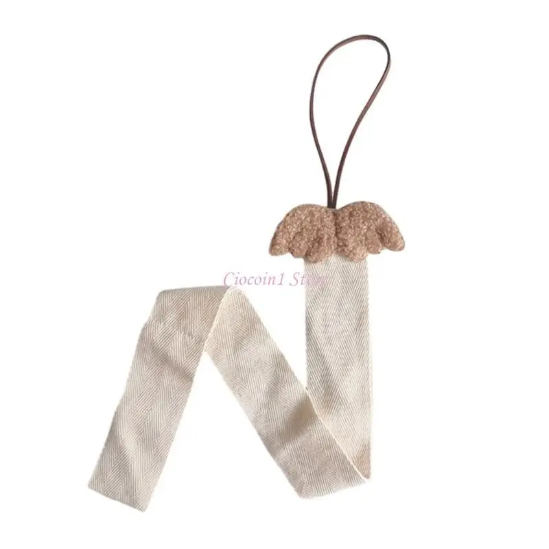 

Y1UB Регулируемая длина аксессуаров для волос хранения цепочка прекрасная декор крыла Ангела