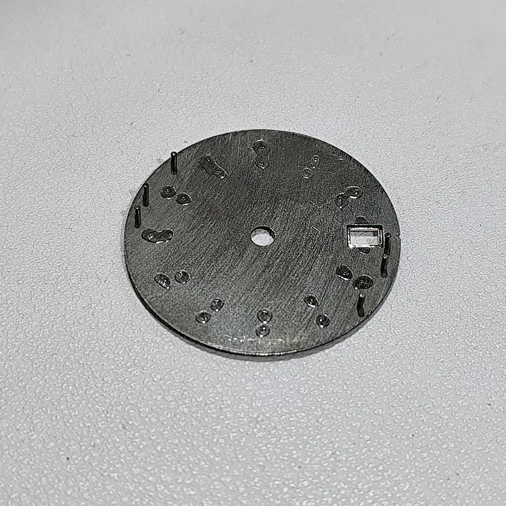 28,5mm Zifferblatt für NH35, NH35 Zifferblatt 28,5, rotes steriles NH35 Zifferblatt, Datejust NH35 Zifferblatt, rotes Uhrenzifferblatt, NH35 Metall-Uhrenzifferblatt – Detail 2