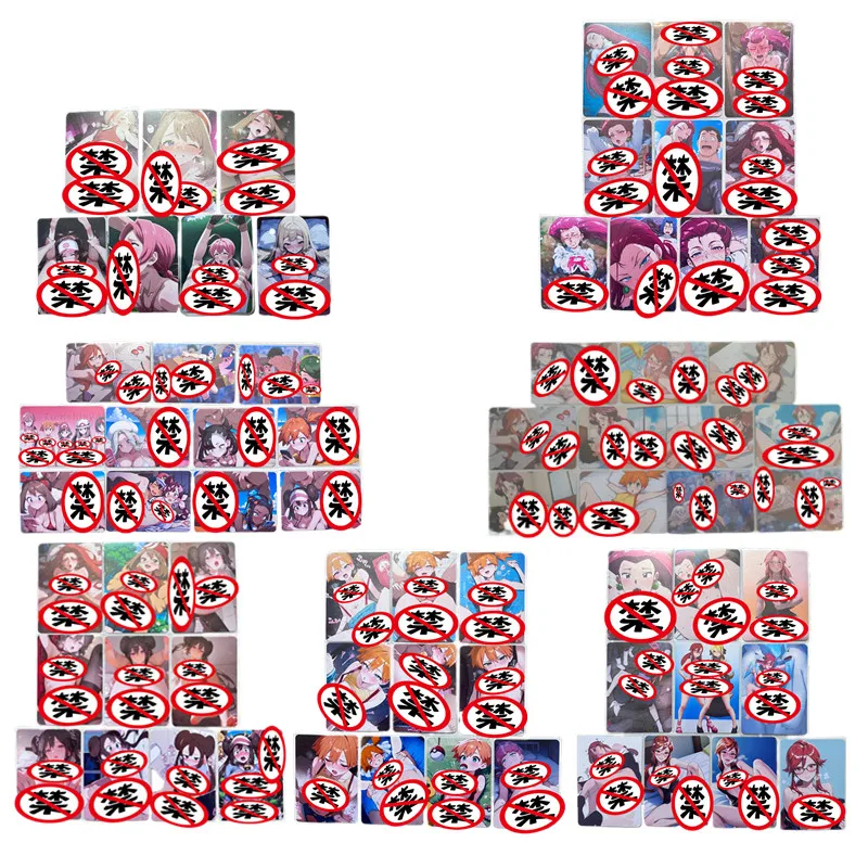 69 pz/set Carta Sexy Pokémon Trainer ACG Dea Adulta Carta Nuda Anime Pokémon Nuda Musashi Fumetti Collezione di Carte Giocattoli Regali