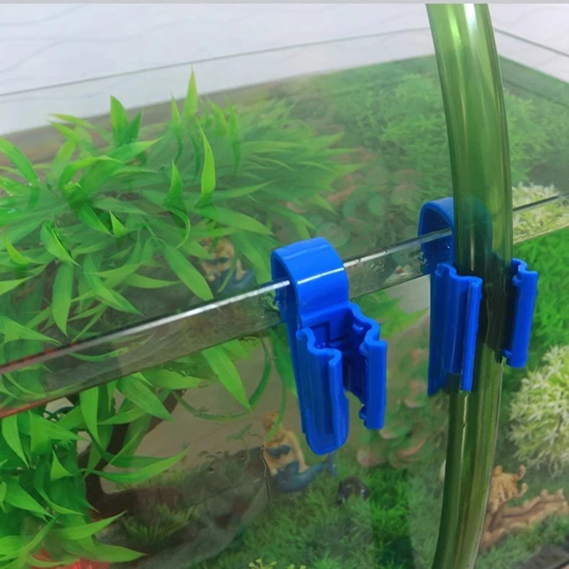

Multifunctional Water Hose Fixing Clamp Hose Holder Mobile Clamp Pipe Siphon Flow Control Aquarium Pumping Supplies