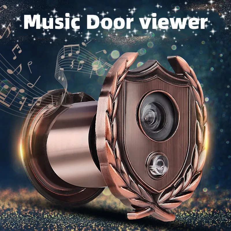 220 Degree Door Viewer HD lens Wide Angle Peephole Security Hidden Door Adjustable Anti-peep Lens For Furniture Hardware Tools