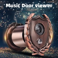220 Degree Door Viewer HD lens Wide Angle Peephole Security Hidden Door Adjustable Anti-peep Lens For Furniture Hardware Tools