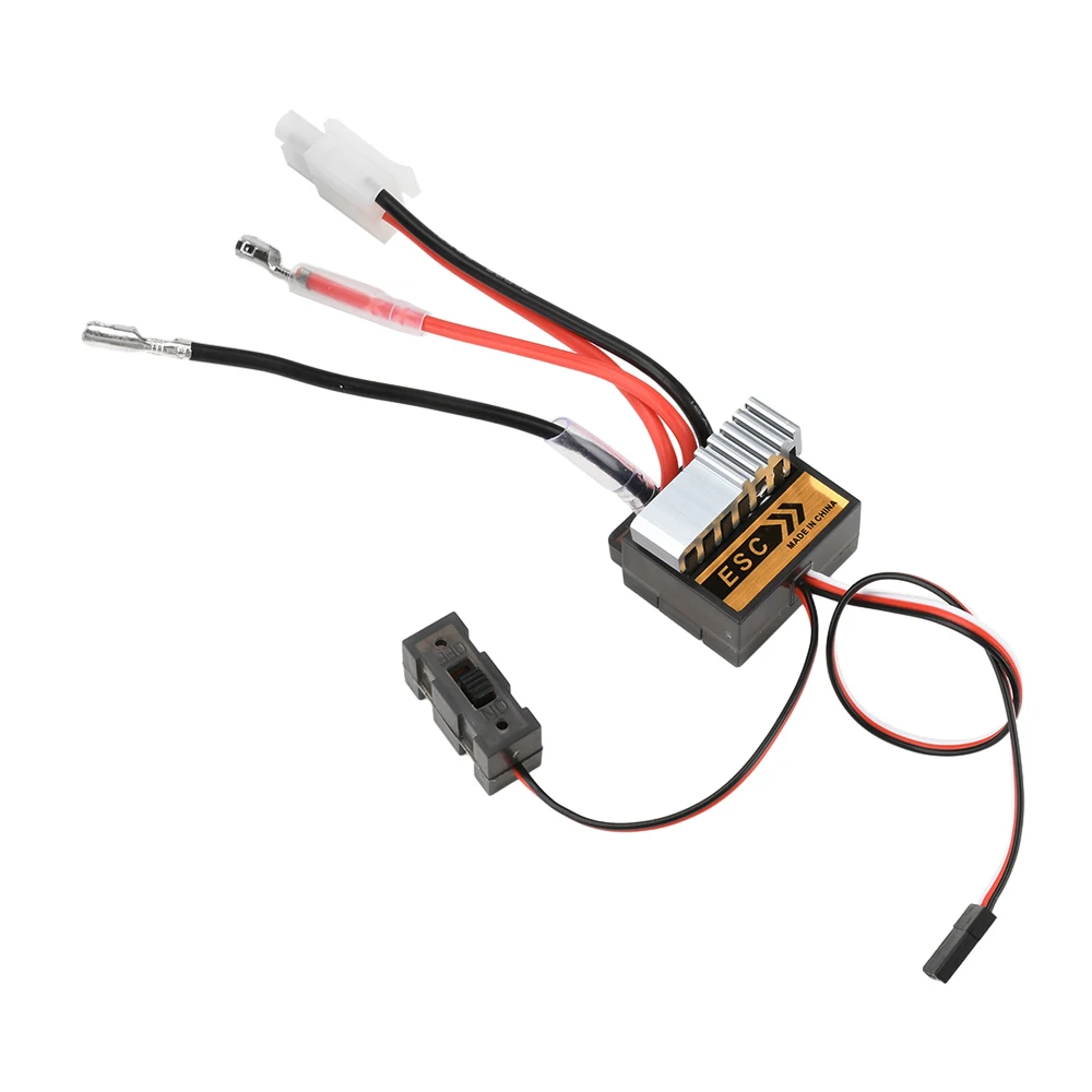 320A Brushed ESC Speed Controller 4.8-8.4V 2S Lithium Battery Bidirectional Electronic Speed Controller With Brake For RC Ship