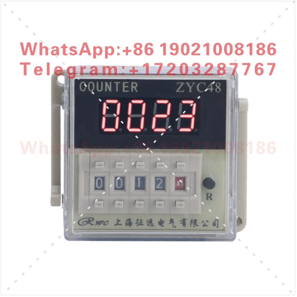 100 times per second high-speed electronic counter 8 pins and 11 pins with power failure memory DH48J-8/11ZYC48-11