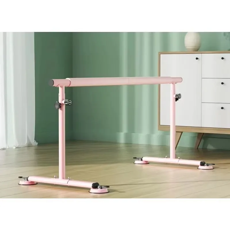 Floor Mounted Ballet Barre Pole Horizontal Support Bar Artistic Gymnastics Gym Dance Pole Studio Training Exercise Room