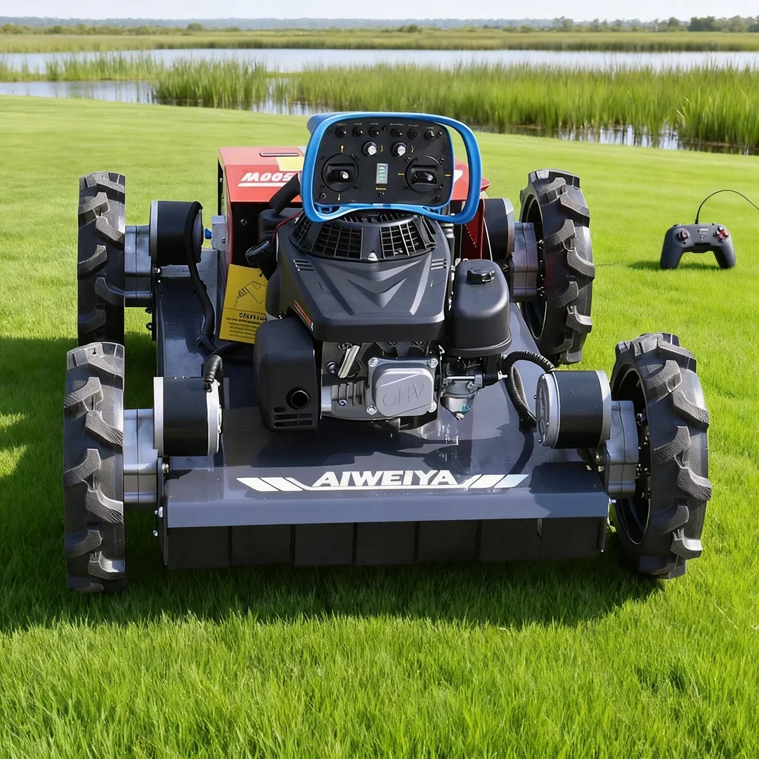 

Customized 4WD Small Robot Lawn Mower 500mm Cutting Width All-Terrain Fast Delivery for Large Lawn Garden Pastoral