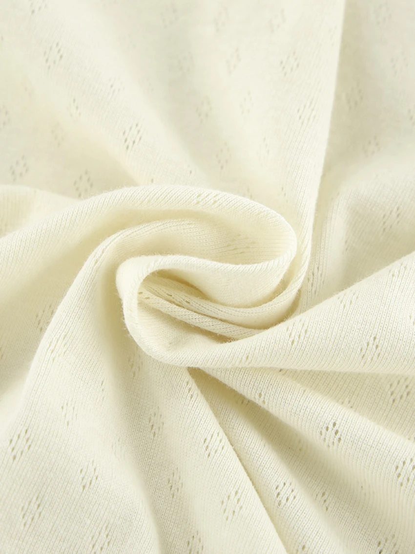 Marthaqiqi Knitted Women'S Nightwear Suit Long Sleeve Nightgowns O-Neck Pajamas Pants Casual Autumn Ladies Sleepwear 2 Piece Set