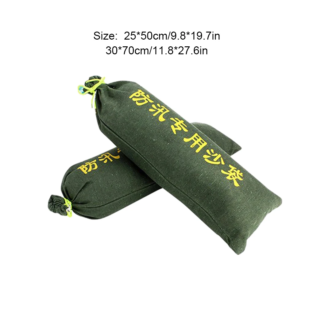 10pack/lot Anti-Flood Barrier Bags Effective Water Barrier Multi-purpose Flood Resistant Sandbag