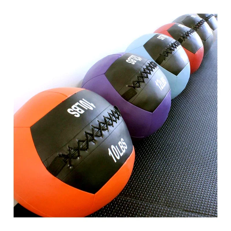 2026 High Quality Cheap Price Gym Fitness Sports PVC Balls Soft Weight Exercise Medicine Wall Ball