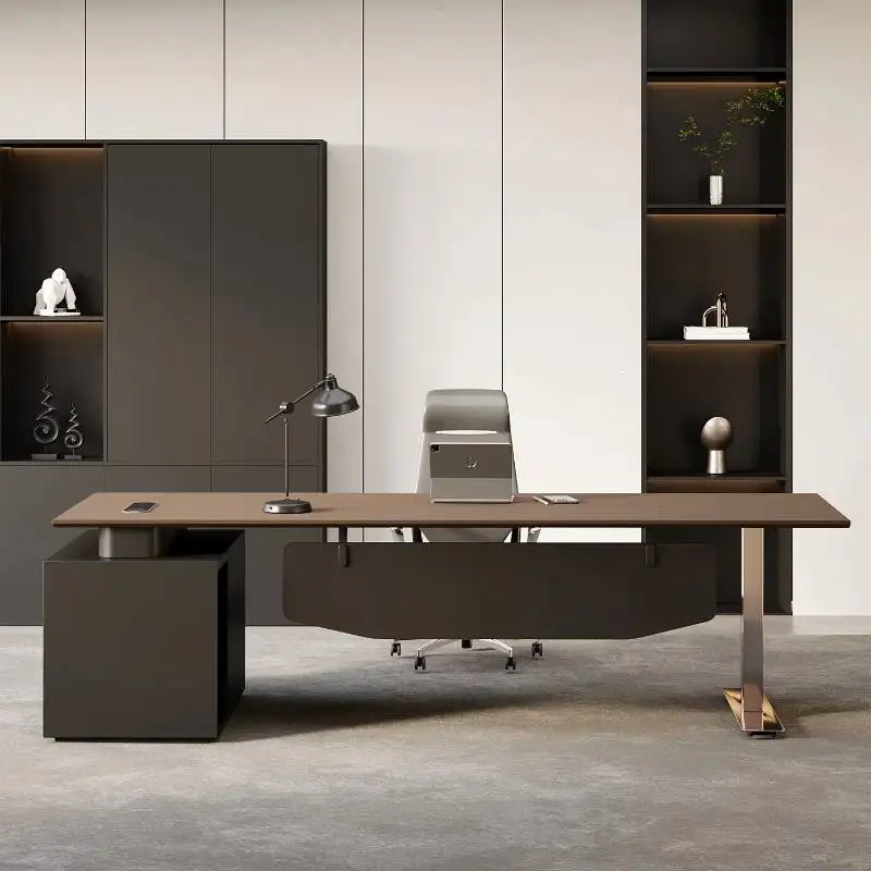 Height Adjustable Office Desk Cabinet Executive Mini Pc Office Desk Conference Side Escritorio Para Oficina Workshop Furniture