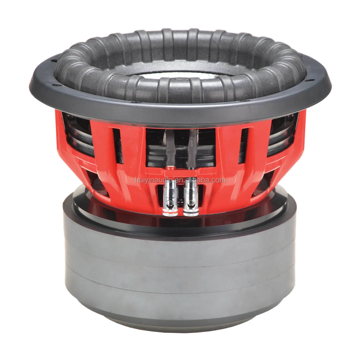 2000W RMS 10 Inch Car Subwoofer Heavy Carbon Fiber Cone Underseat Vehicle Bass 10 Inch Subwoofers for Car Audio, 10100-035T