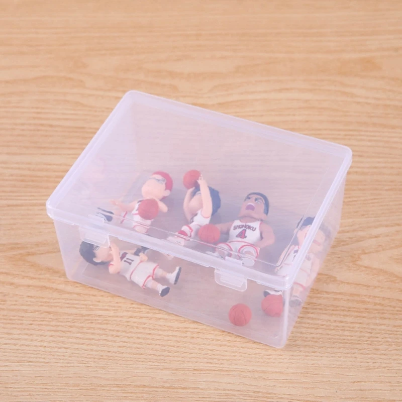 F92B Clear Herse Box-Organizer с крышками прозрачная пластиковая коробка для хранения ювелирные изделия для корпуса небольшие RO