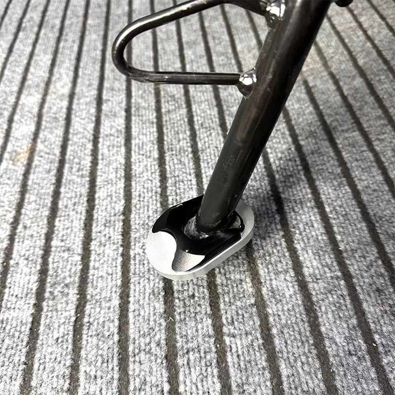 For Royal Alloy GP300 TG150 300 UK RA GP150 Enlarger Pad Motorcycle CNC Side Foot Support Kickstand Enlarge Plate Accessories view 4