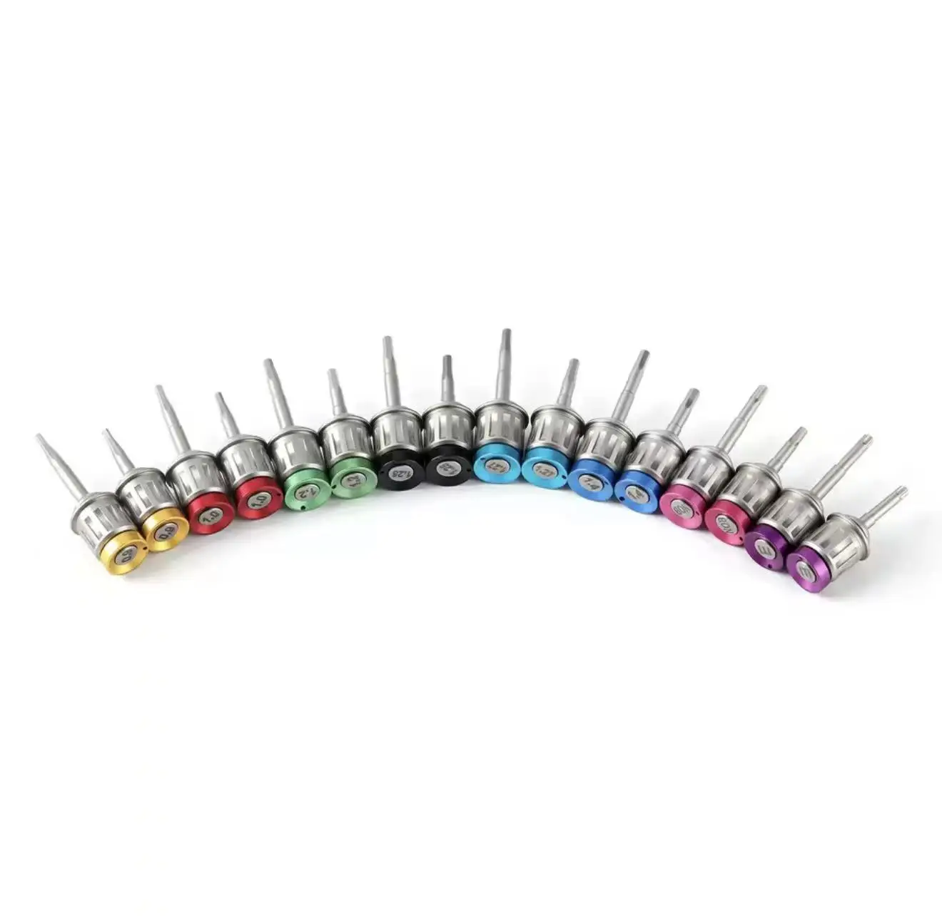 DENILK Pair of Dental Implant Restoration Tool Kit Dental Tool Box Dental Universal Implant Torque Screwdrivers Wrench 10-70NCM