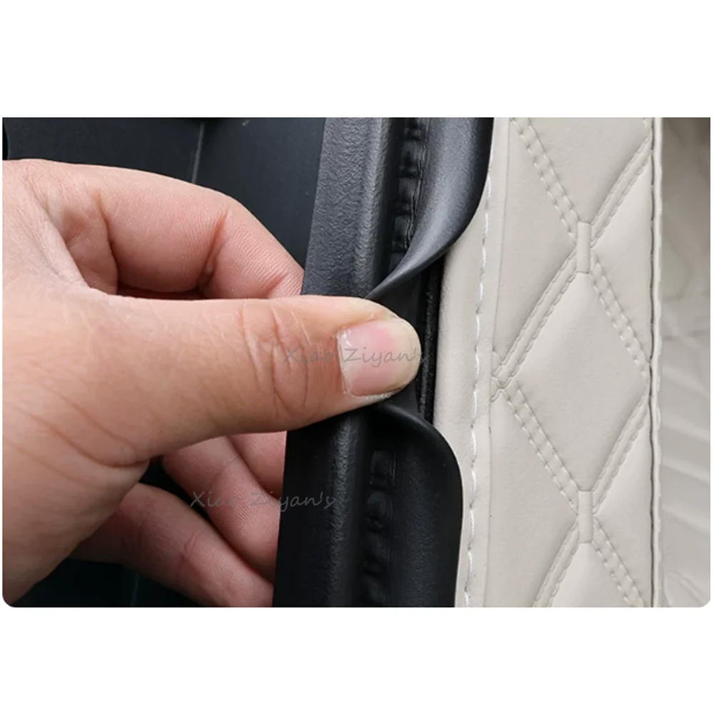 For Leapmotor B05 Lafa 5 EV 2025~2027 2026 Car Leather Boot Covers Scratch Prevention Trunk Mat Tray Protect Interior Accessorie