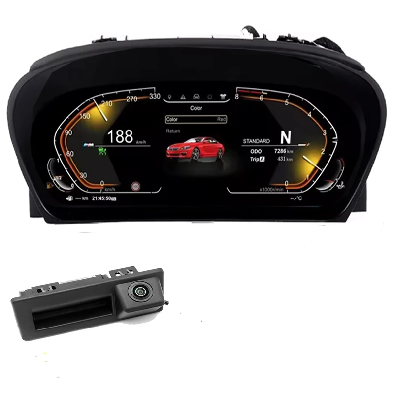 

Latest Original 12.3" Screen LCD Dashboard Speedometer For BMW X6 E71 E72 Instrument Cluster Cockpit HUD Head Up Display