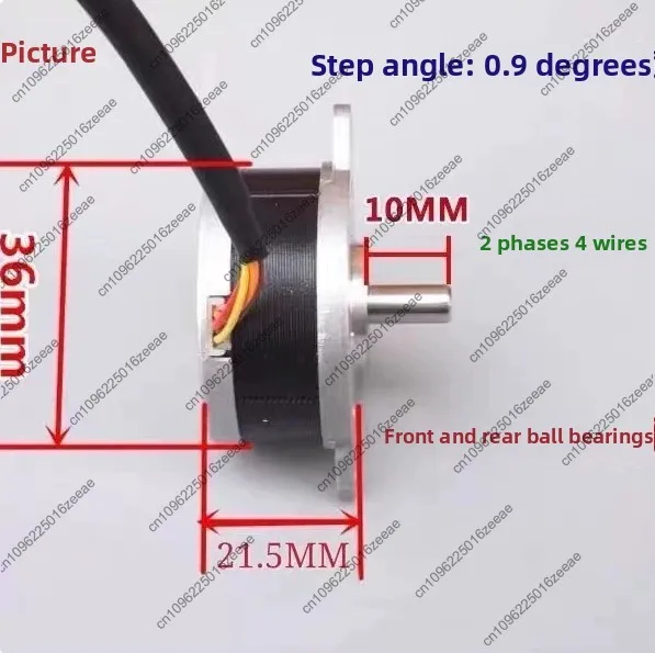 36 stepper motor 2-phase 4-wire 0.9 degree stepper motor 36h22hm-0404a15