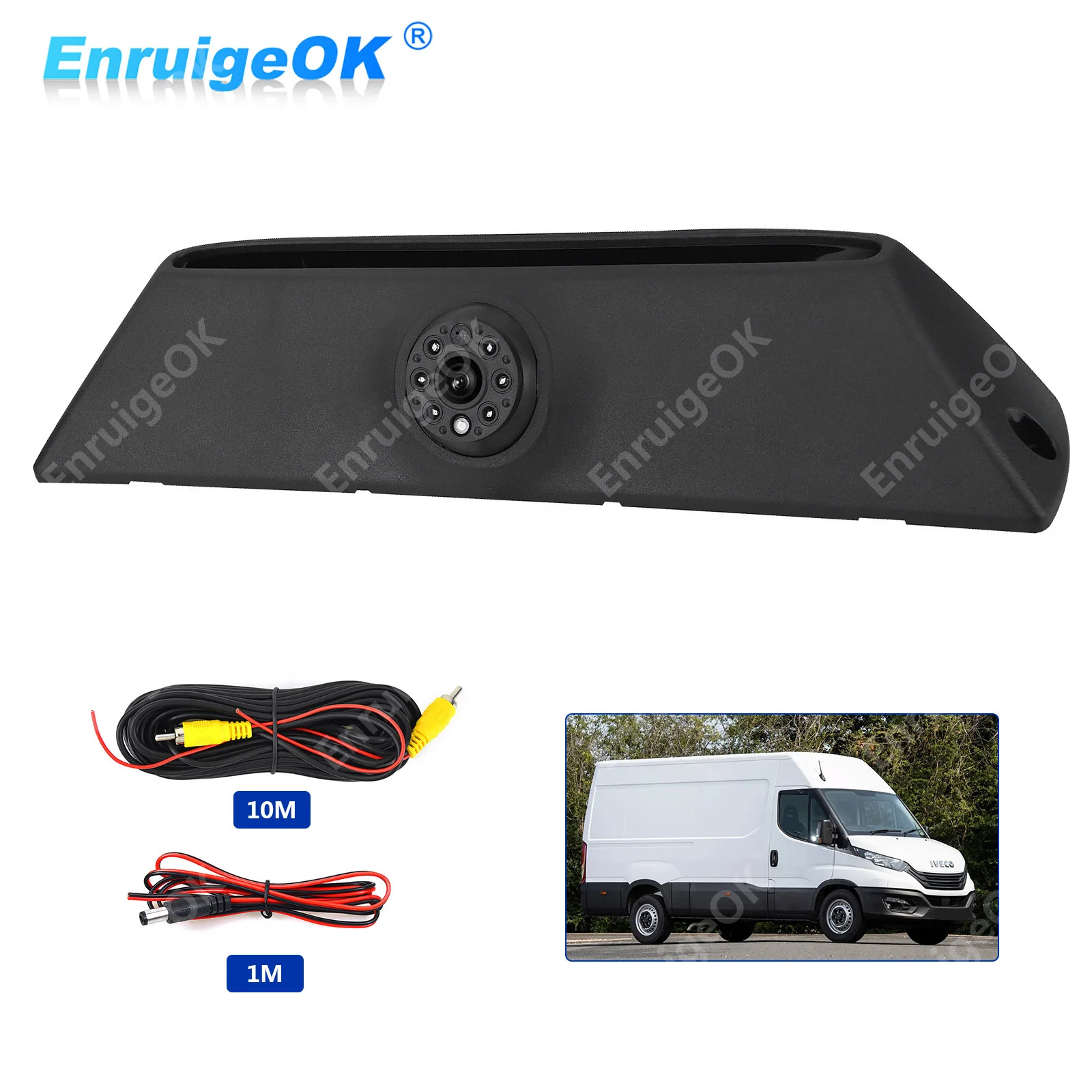 Car 3rd Brake Light Reversing Camera With 7 