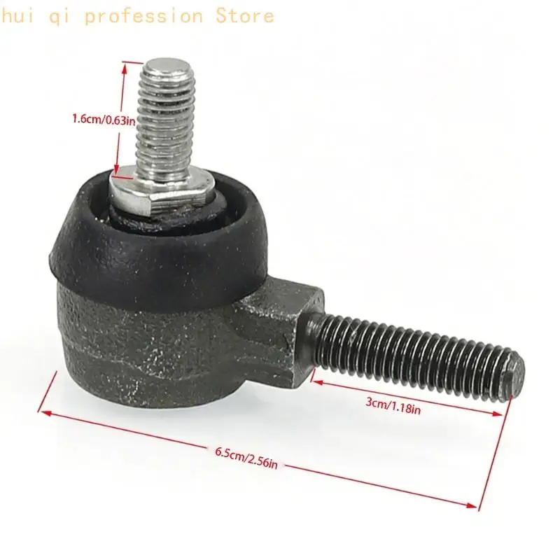Spurstangenkopf zur Reparatur der Vorderlenkung für den Go-Kart-Gestängeservice, Kugelgelenkbaugruppe aus Metall mit – Detail 6