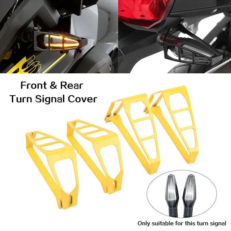 Motorcycle Front Rear Turn Signal LED Light Protection Cover For BMW F900R F900XR G310R G310GS F650GS F700GS F800GS S1000XR