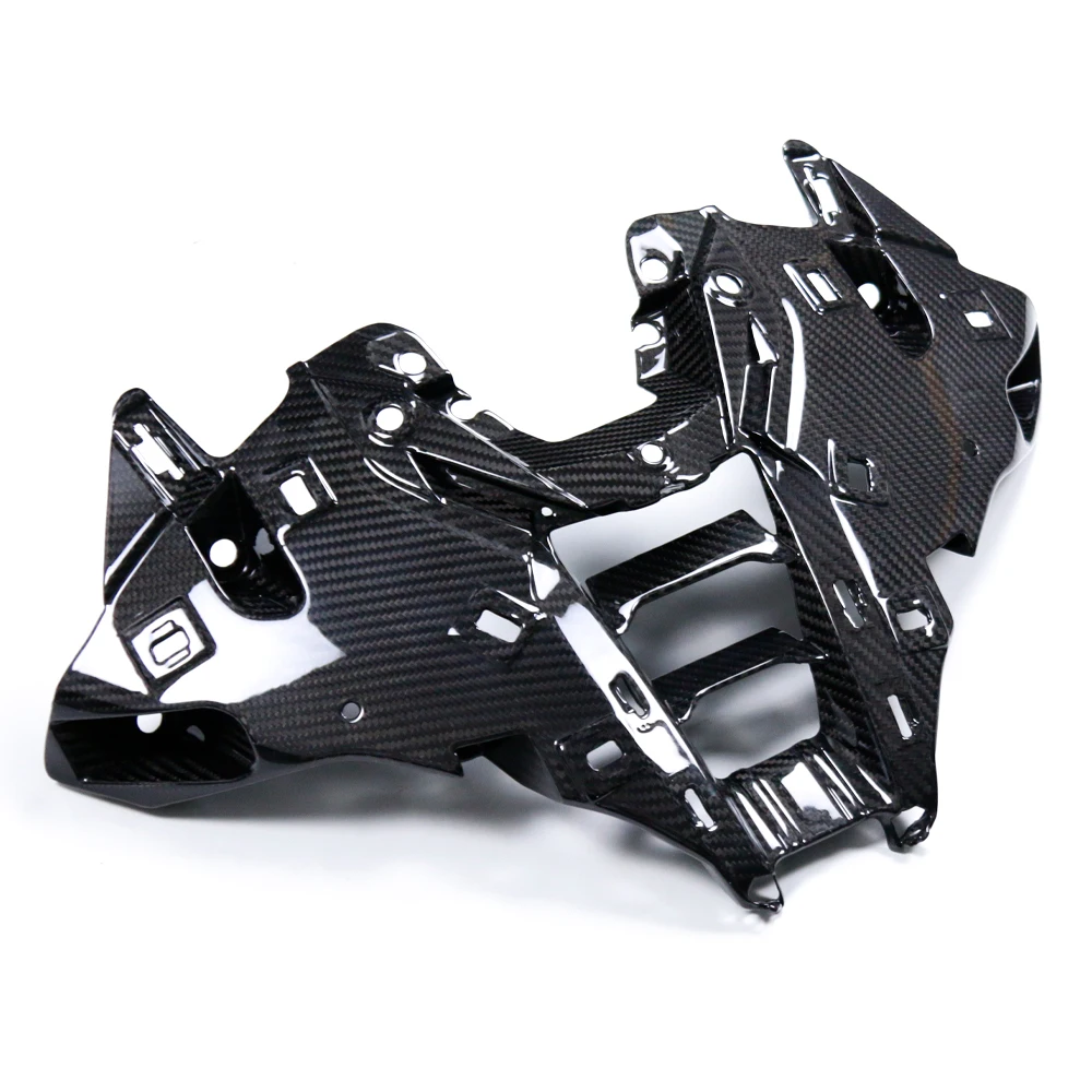 

Для BMW S 1000 RR 2025 100% передний обтекатель из углеродного волокна (центральная часть)