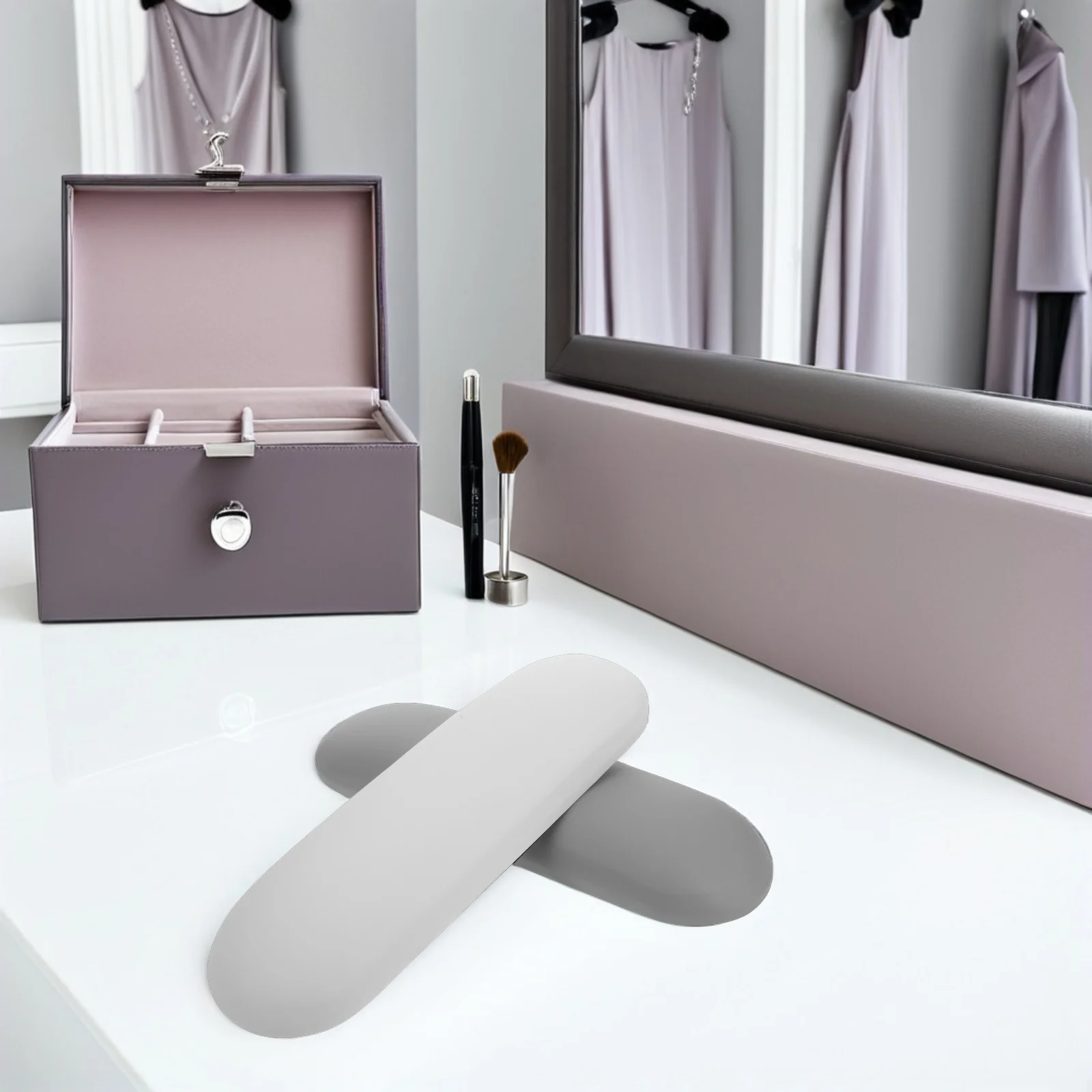 

2Pcs Manicure Hand Pillow Nail Art Hand Rest Cushion Soft Ergonomic Support for Salon Acrylic Nail Table Easy Clean