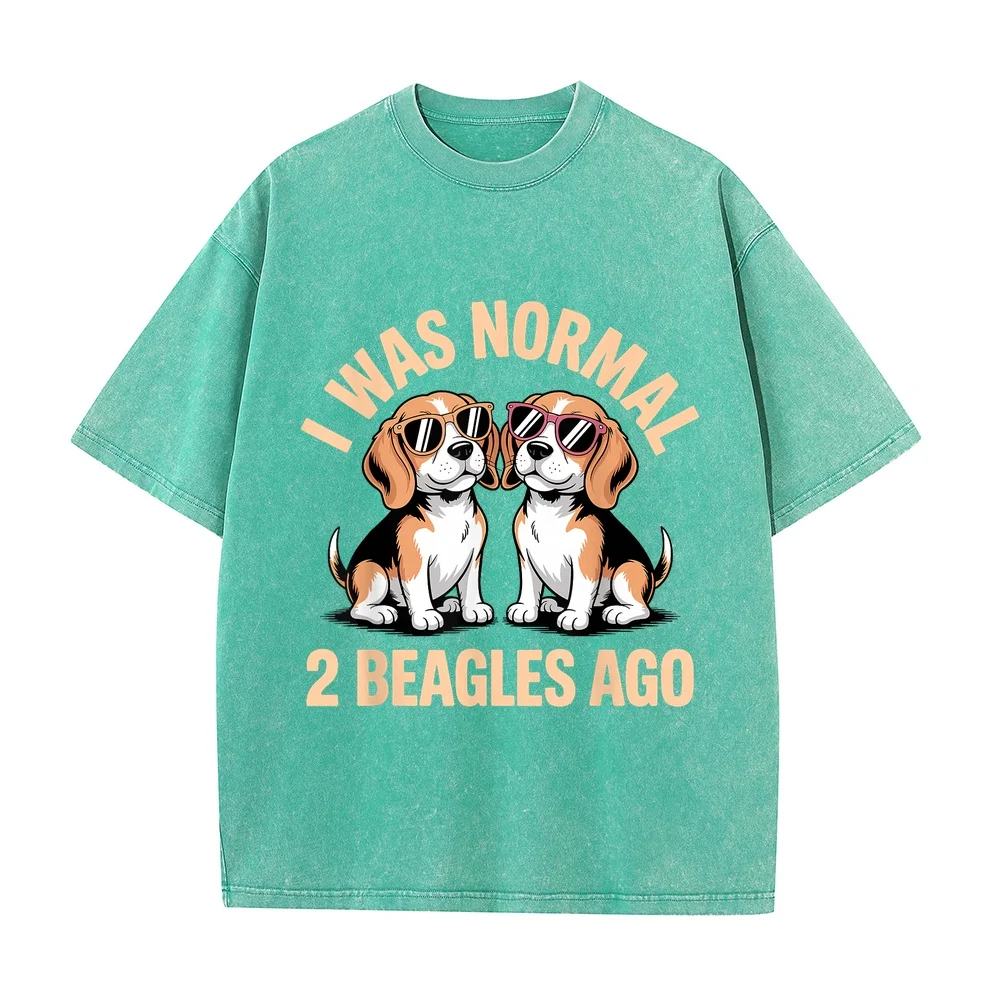 Cool Beagle Design for Men Women Dog Themed Lovers T-Shirt Y2k Men's Clothing Summer Plus Size Cotton T Shirt Pet Owner Casual