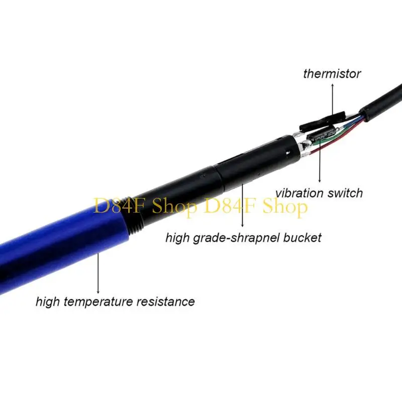 

D84F Soldering Iron Handle for T12 STM32 Welding Station High Temperature-Resistant