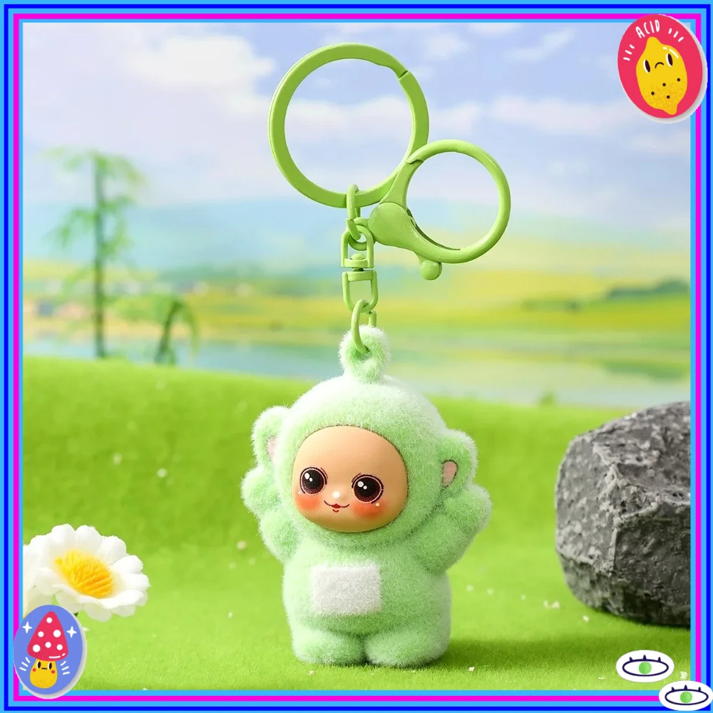 Hot Small Pendants Trendy Gifts Cute Dolls Couple Schoolbags And Pendants Four Color Series Cartoon Keychains