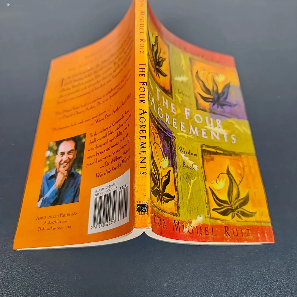 new The Four Agreements: A Practical Guide To Personal Freedom By Don Miguel Ruiz Success Self-help English Book