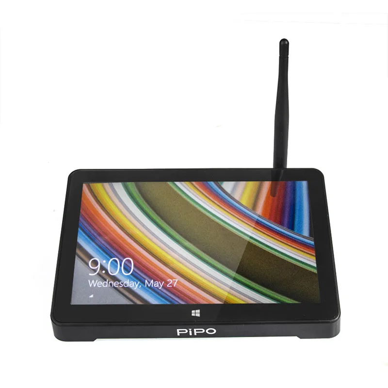 PIPO X8Pro X8S MINI PC Windows 10 OS 7 pulgadas pantalla táctil TV CAJA Intel Quad Core 4GB RAM 64GB ROM con BT WIFI USB RJ45 Tablet PC