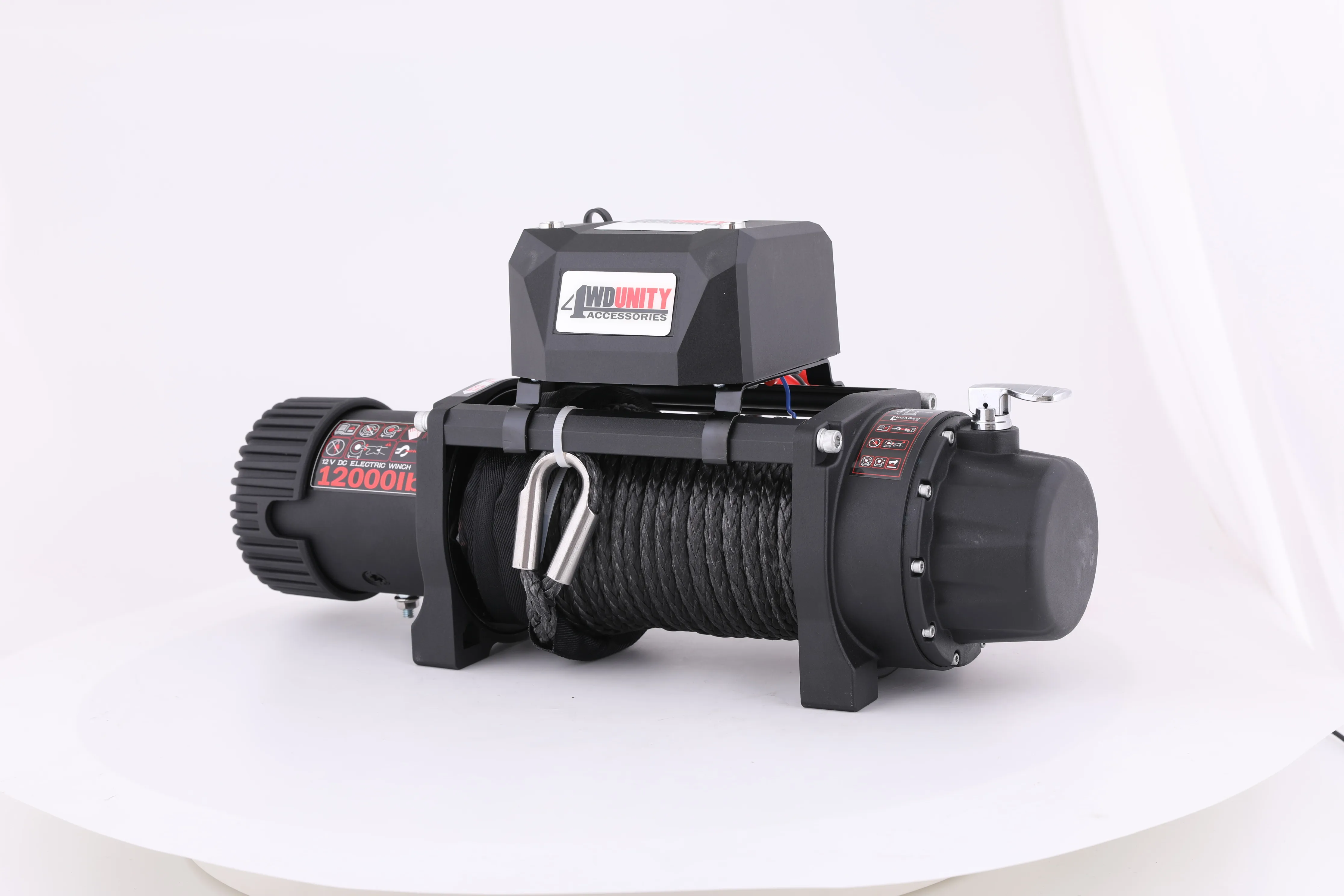 4x4 전기 윈치 12000lb 합성 로프 맞춤형 복구 - Winch 12000Lb Synthetic Rope 리뷰 및 가격