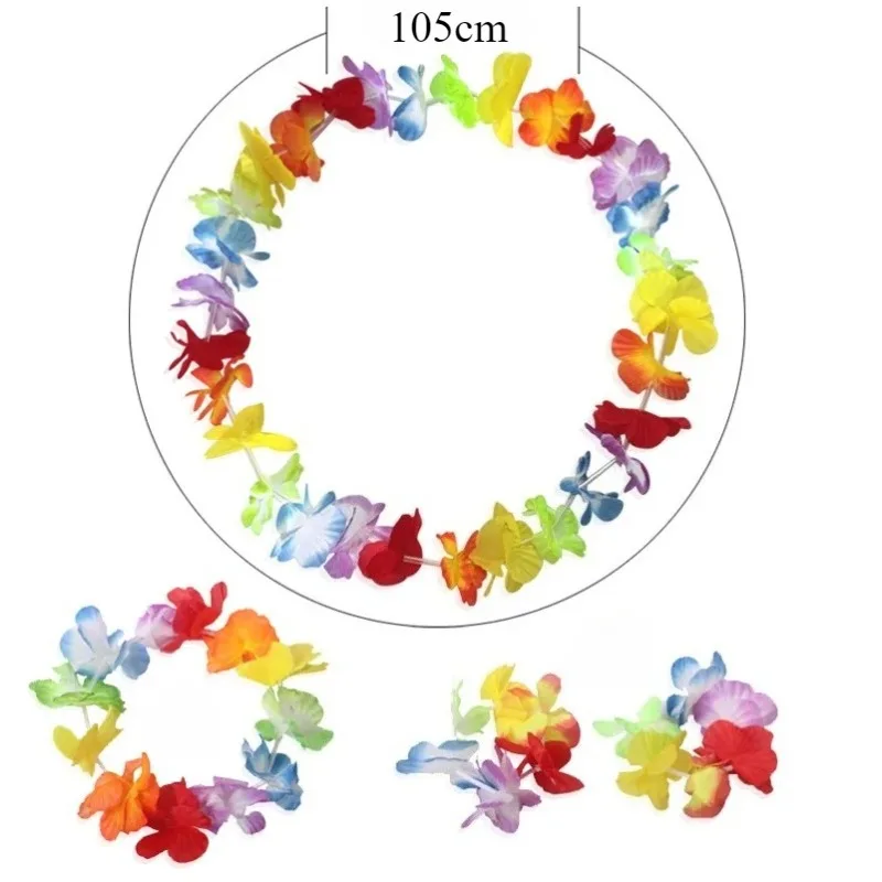 5 قطع هاواي الرقص الأطفال تنورة الأطفال هاواي العشب تنورة إكليل مهرجان مرحلة العروض ازياء الدعائم #2