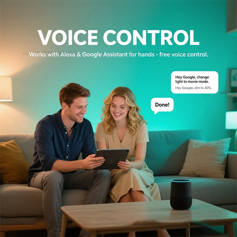 Dimmable Tuya Wifi Rgbcw Smart Bulb Gu10 C37 A60 T37 E14 E27 Light Led Magic Lamp AC85V-265V Work With Alexa Google Home