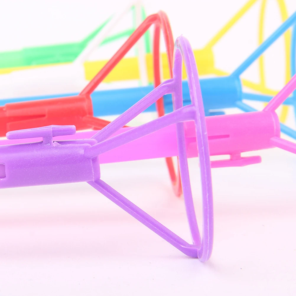 

10 Pieces Aluminum Film Balloon Holder Stick Sticks with Cups Big Support Rod and