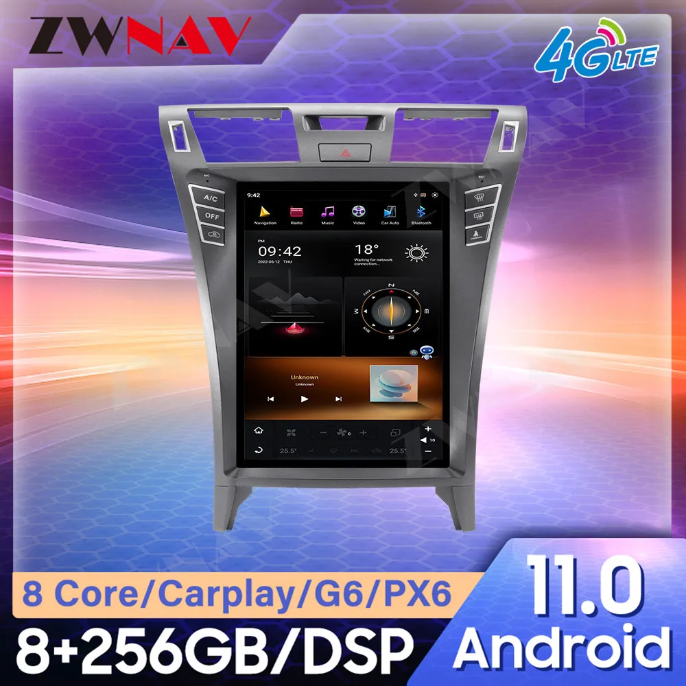 For Lexus LS460 2006-2012 Tesla style Android Car GPS Navigation Multimedia Player Car Radio Player Head Unit  Player