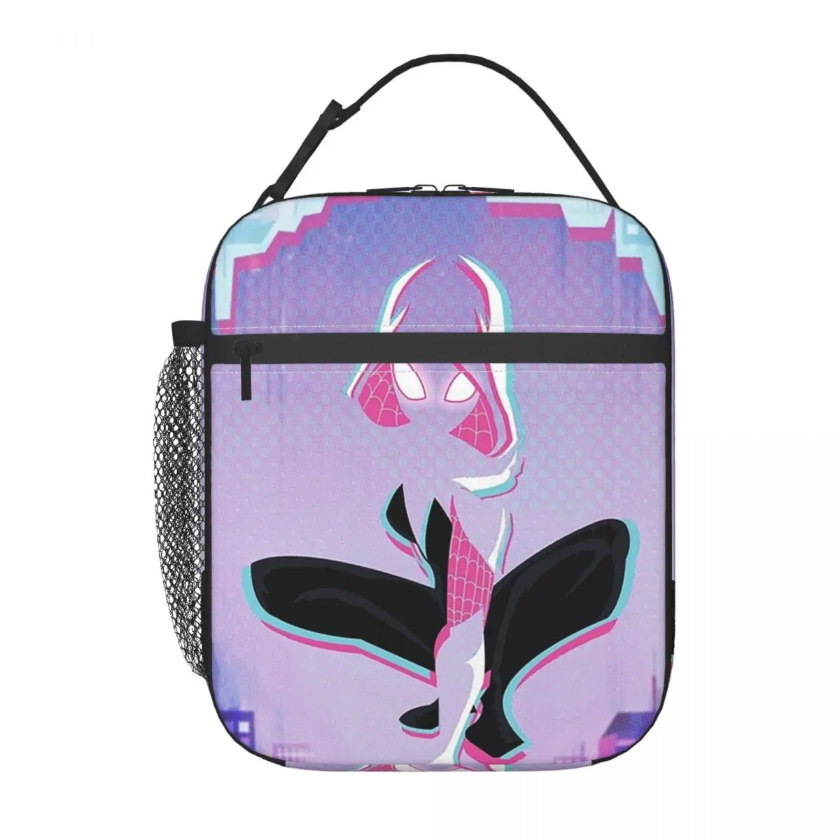

Spider-Gwen 1 Insulated Lunch Bag for Women Kids Leakproof Food Boxes Thermal Lunch Box Tote