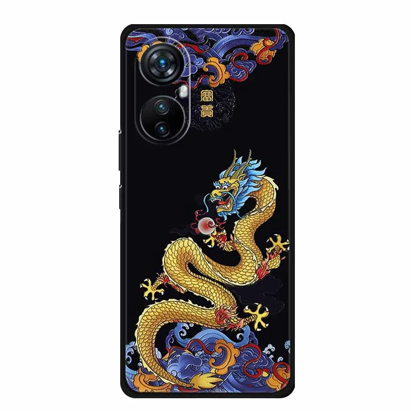 For Blackview A200 Pro Case 3D Relief Emboss Black Silicone Soft Back Cover Case For Blackview Shark 9 8 A80s C70 A95 A96 Case