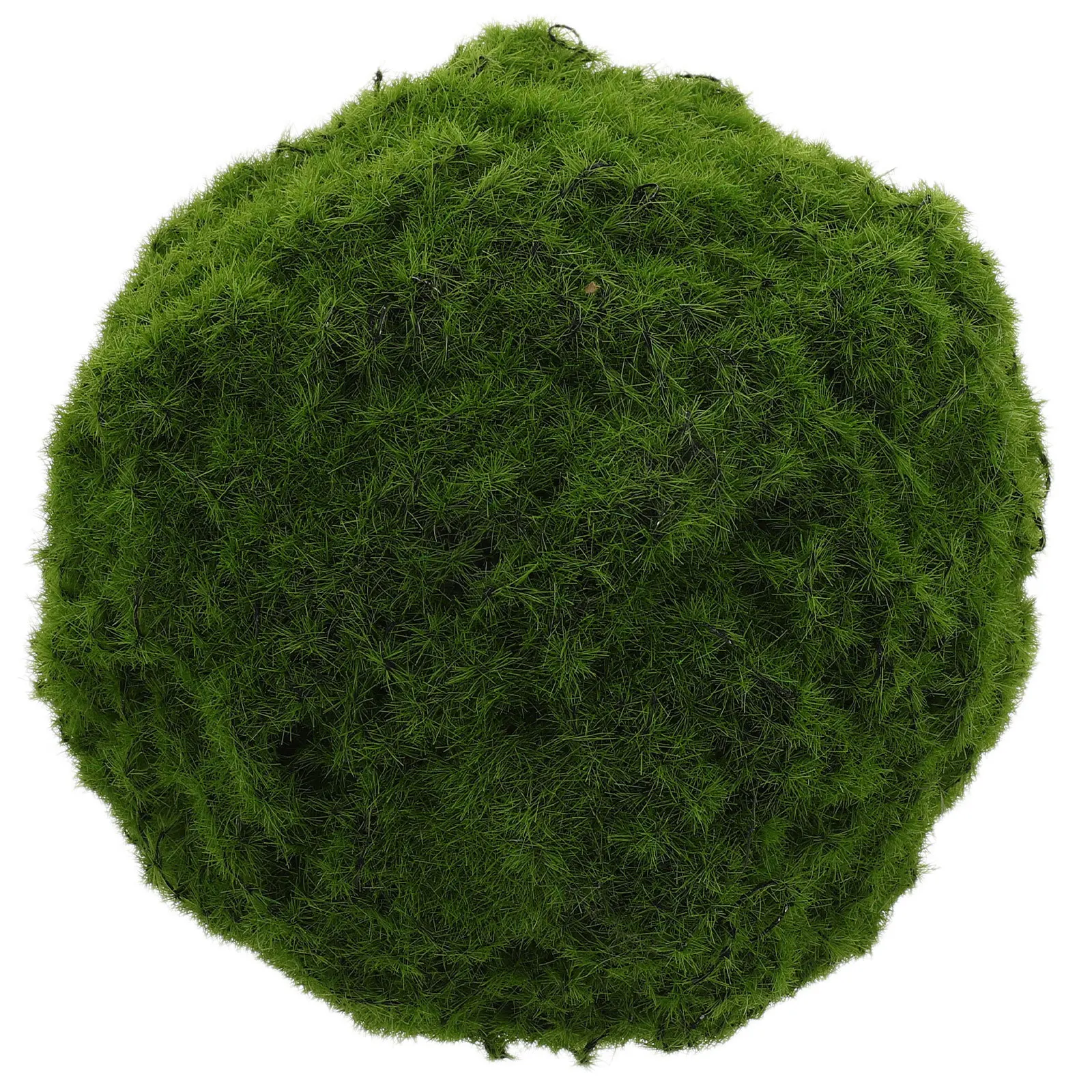 

10cm Artificial Moss Ball Realistic Faux Greenery Sphere for Window Ceiling Display Store Landscape Arrangement