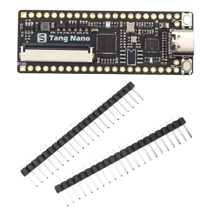 ABVO-1Pcs Tang Nano Minimalist FPGA Development Board Straight Insert Breadboard Accessory