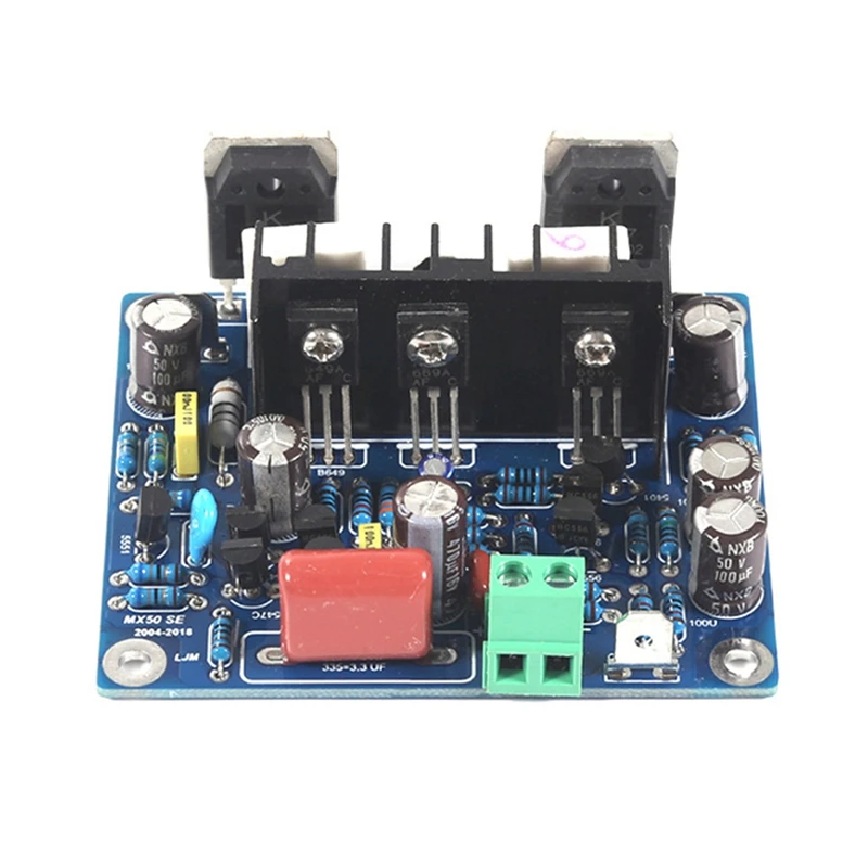 High-Power Audio Amplifier Board MX50 SE Amplifier Board Multi-Function Dual-Channel Two Boards Amplifier Module Parts