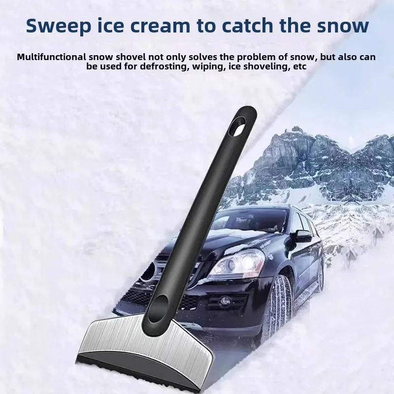 Car snow shoveling equipment for winter defrosting, snow removal shovel