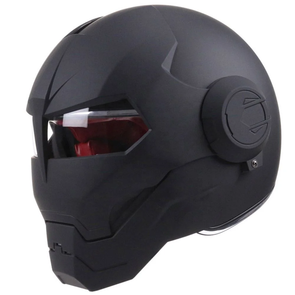 New Fashion Custom Full Face Helmet Motorcycle Factory Wholesale Abs Men Motorcycle Helmet Retro Style Style Helmets