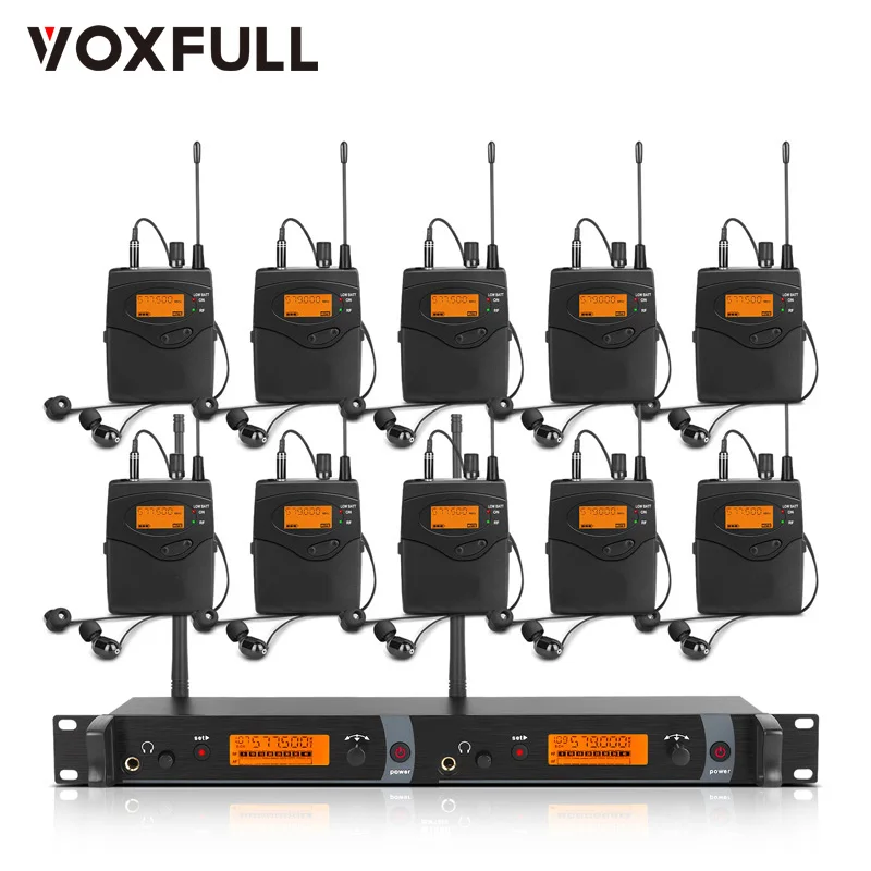 

Voxfull DM2000 2 channels In ear stage monitor professional wireless in ear monitor system